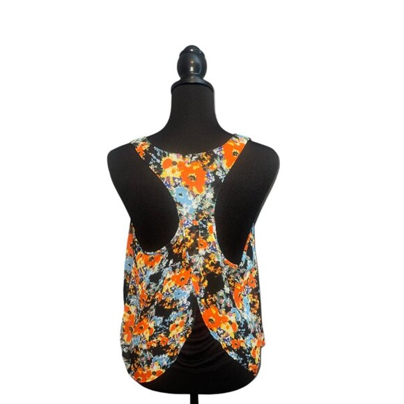 MULTICOLOR FLORAL TOP - Picture 2 of 3